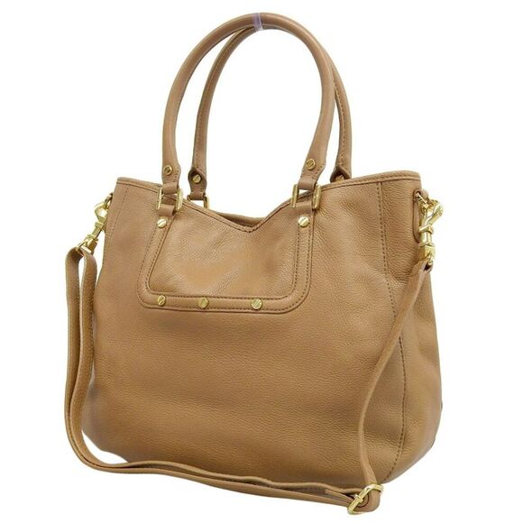 Pre Loved tory burch Women Brown Handbags - Picture 2 of 8